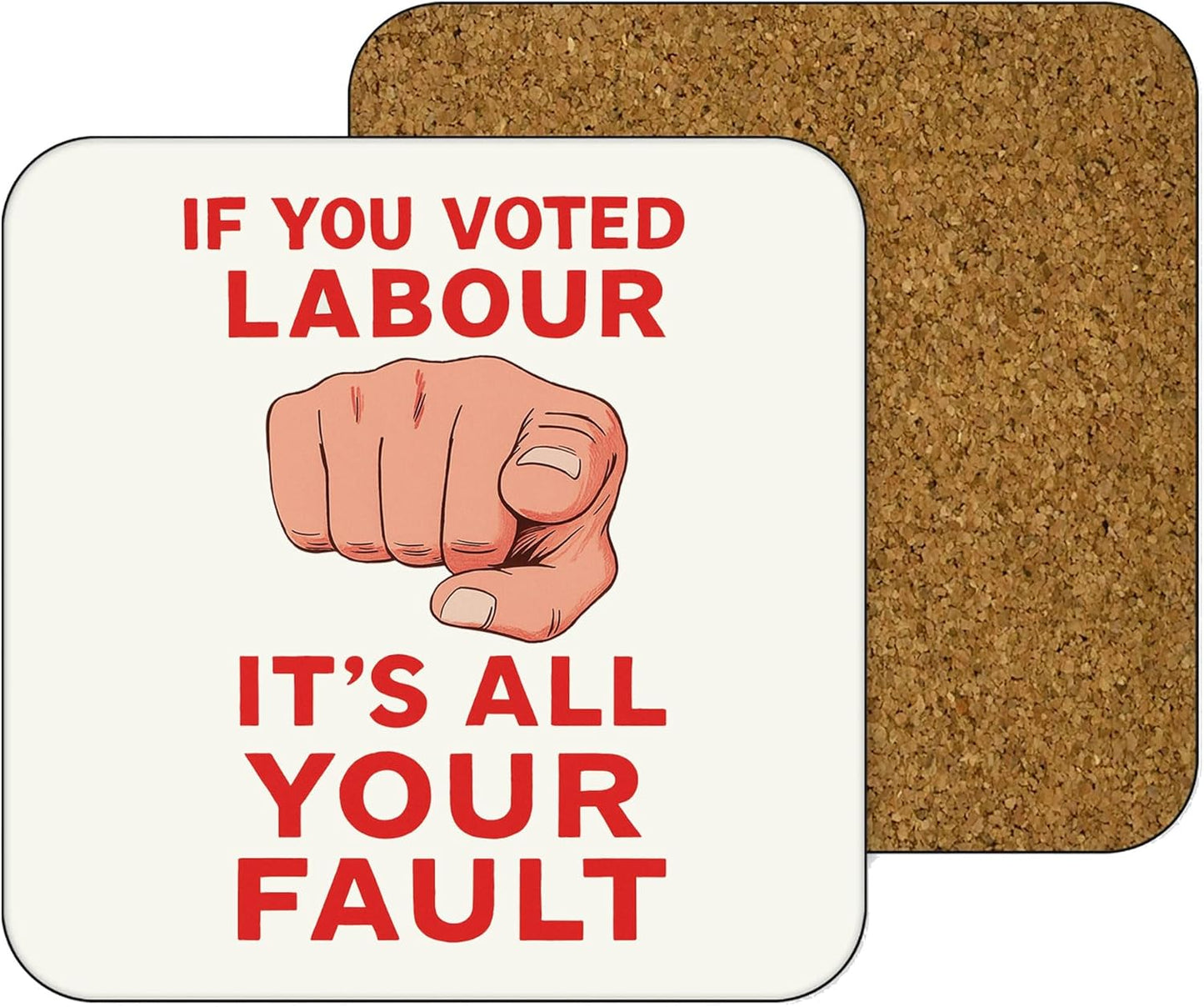 11oz Mug | If You Voted Labour | Printed Funny Gift Idea Cup Tea Coffee