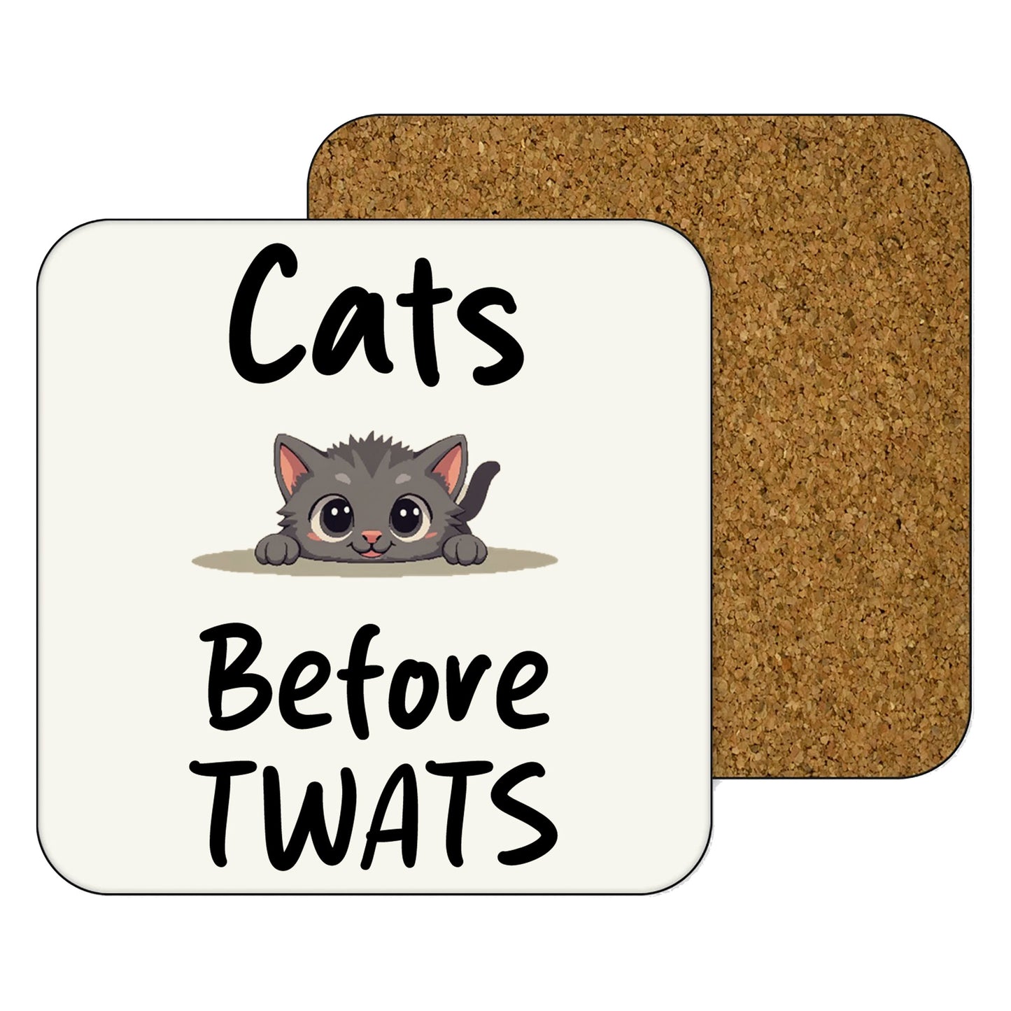 11oz Mug | Cats Before Twats | Printed Funny Gift Idea Cup Tea Coffee