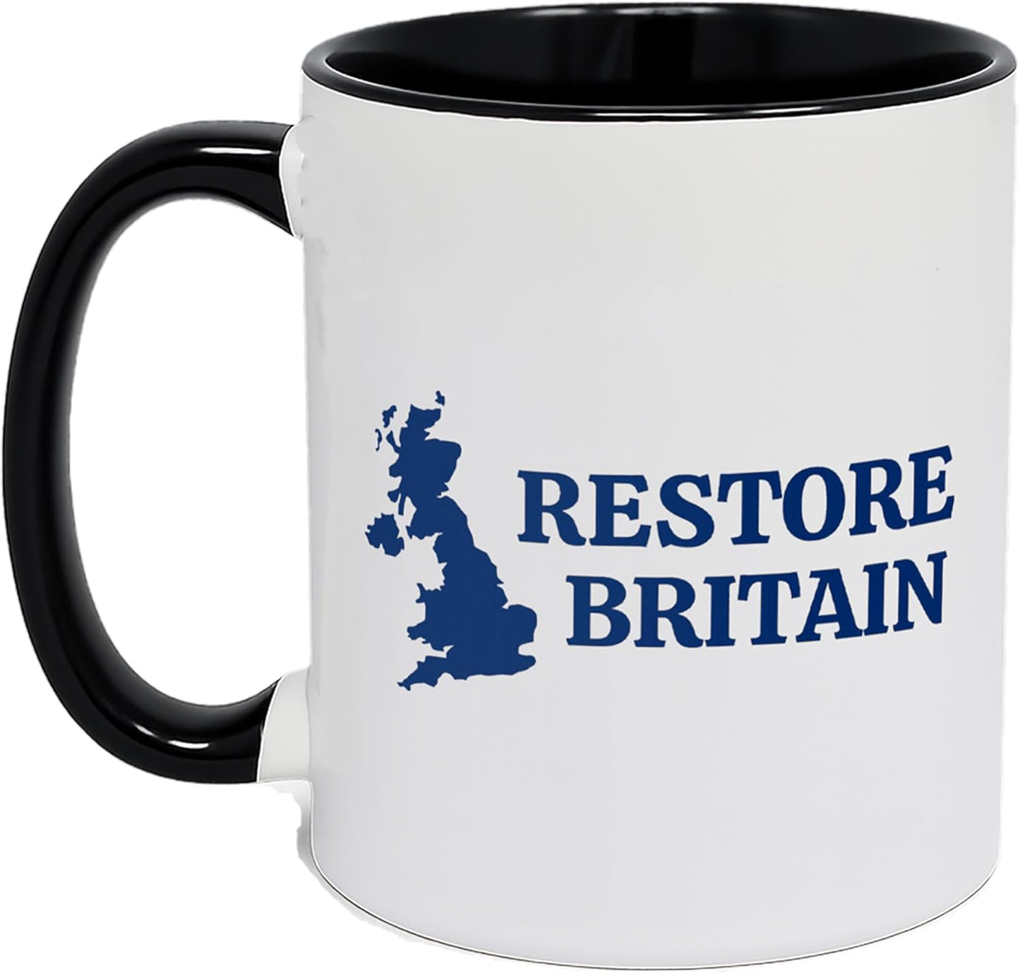 11oz Mug | Restore Britain V1 | Printed Funny Gift Idea Cup Tea Coffee