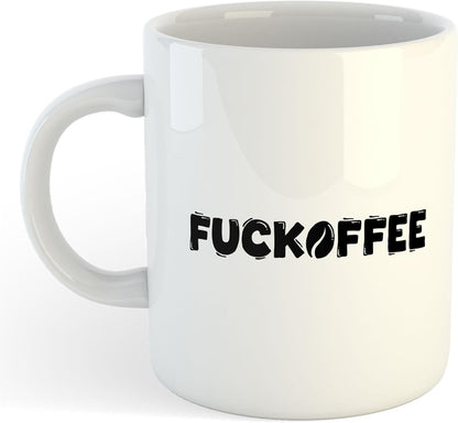 11oz Mug | Fuckoffee | Printed Funny Gift Idea Cup Tea Coffee