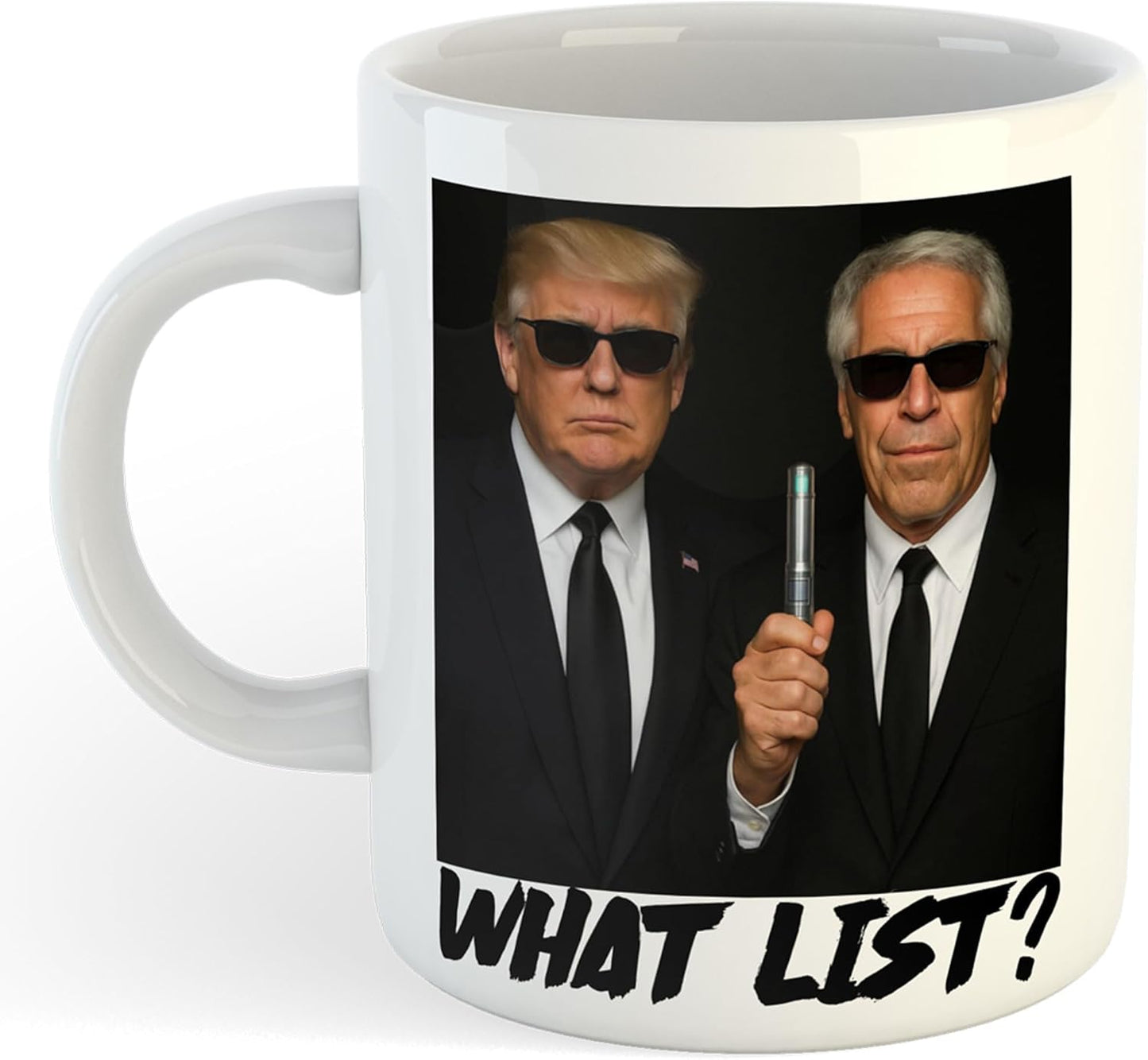 11oz Mug | What List Trump | Printed Funny Gift Idea Cup Tea Coffee