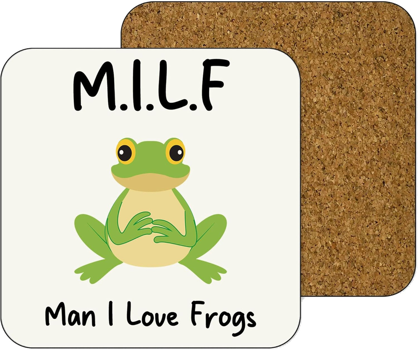11oz Mug | Milf Man I Love Frogs | Printed Funny Gift Idea Cup Tea Coffee