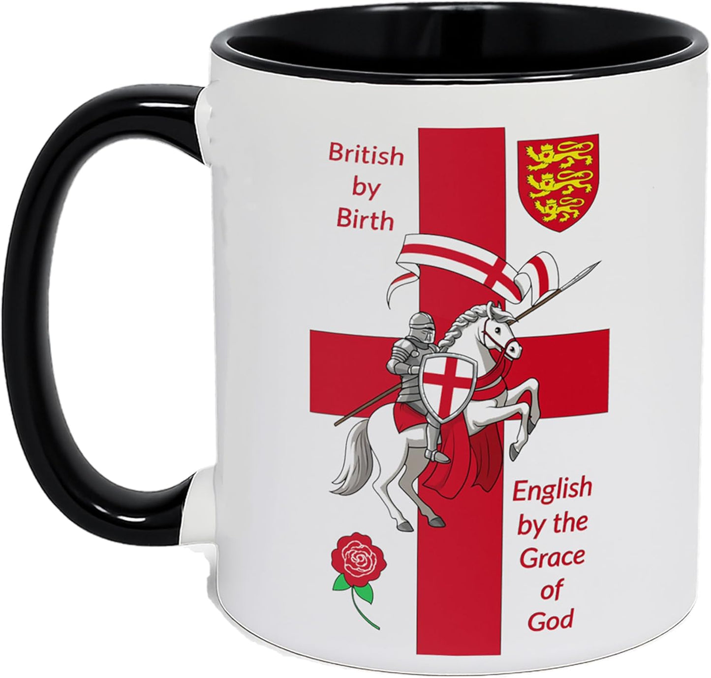 11oz Mug | English Flag St George | Printed Funny Gift Idea Cup Tea Coffee
