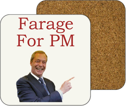 11oz Mug | Farage for PM v1 | Printed Funny Gift Idea Cup Tea Coffee