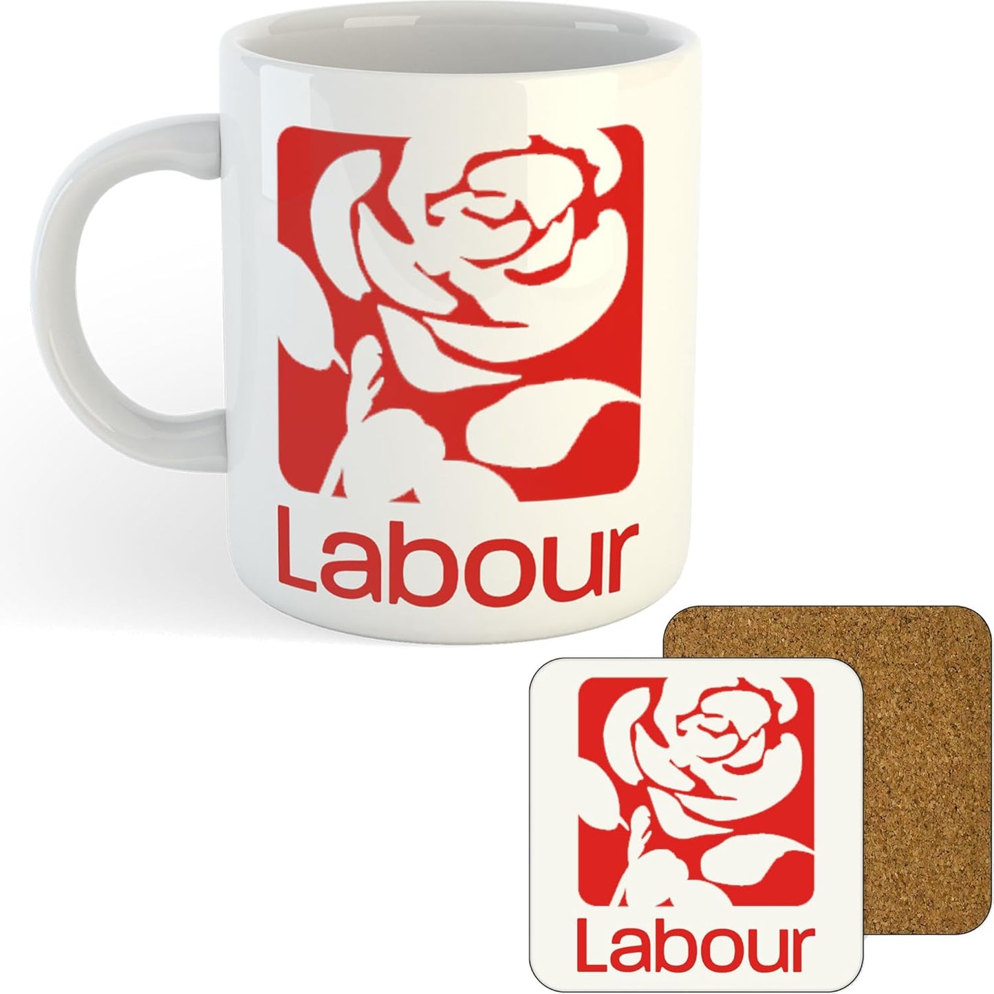 11oz Mug | Labour Party Logo | Printed Funny Gift Idea Cup Tea Coffee