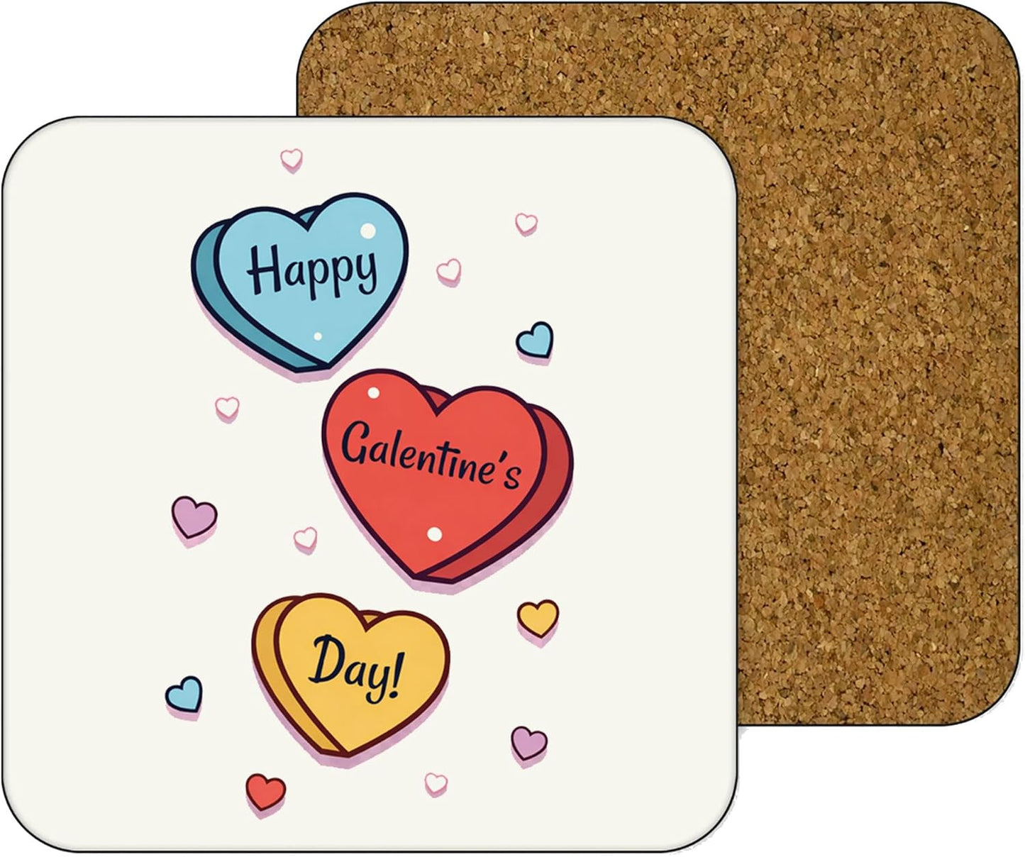 11oz Mug | Happy Galentine's Day Hearts | Printed Funny Gift Idea Cup Tea Coffee
