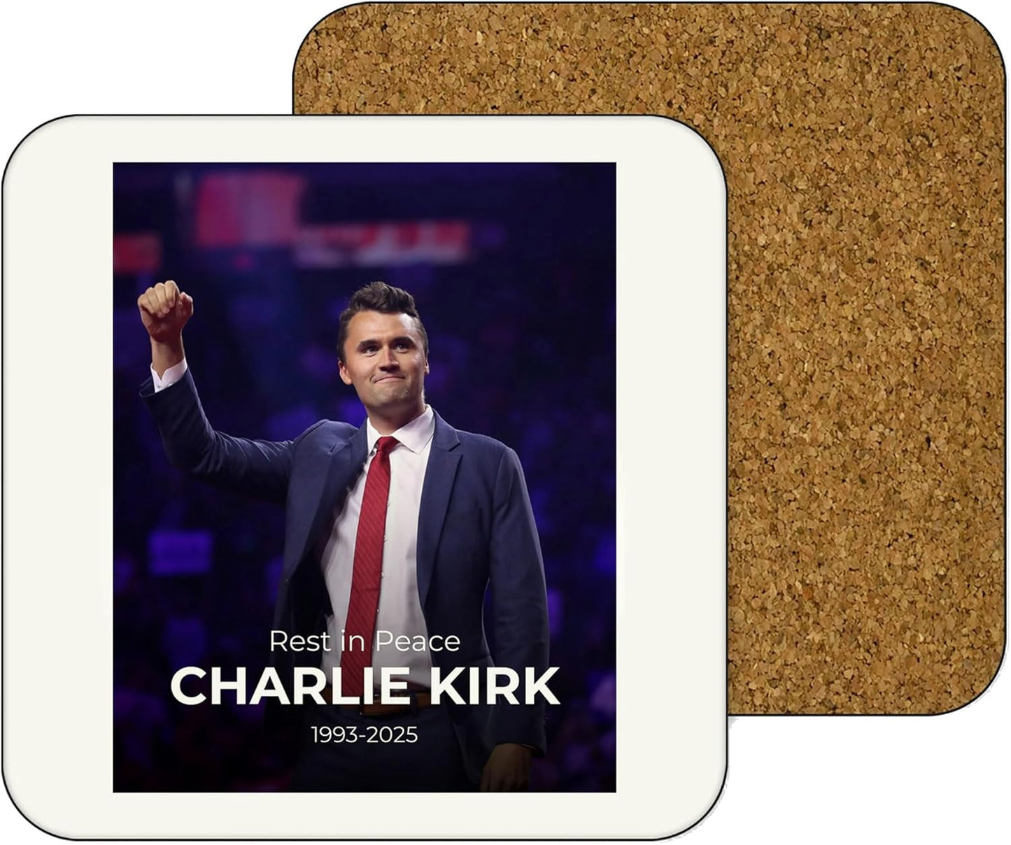 11oz Mug | Charlie Kirk Fearless Patriot | Printed Funny Gift Idea Cup Tea Coffee