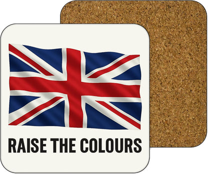 11oz Mug | Raise The Colours Union Jack | Printed Funny Gift Idea Cup Tea Coffee