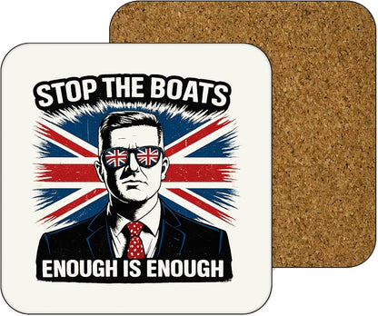 11oz Mug | Stop The Boats - Tommy | Printed Funny Gift Idea Cup Tea Coffee