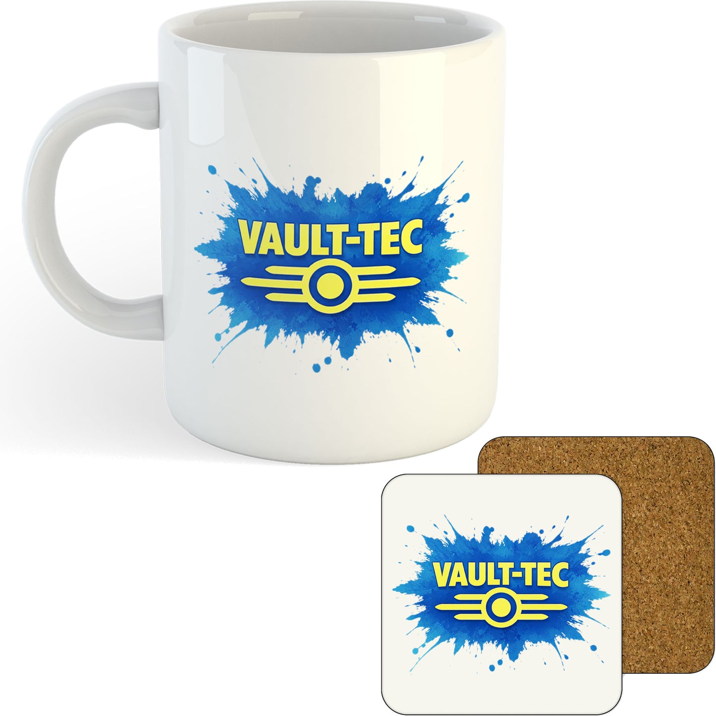 11oz Mug | Vault-Tec Logo | Printed Funny Gift Idea Cup Tea Coffee