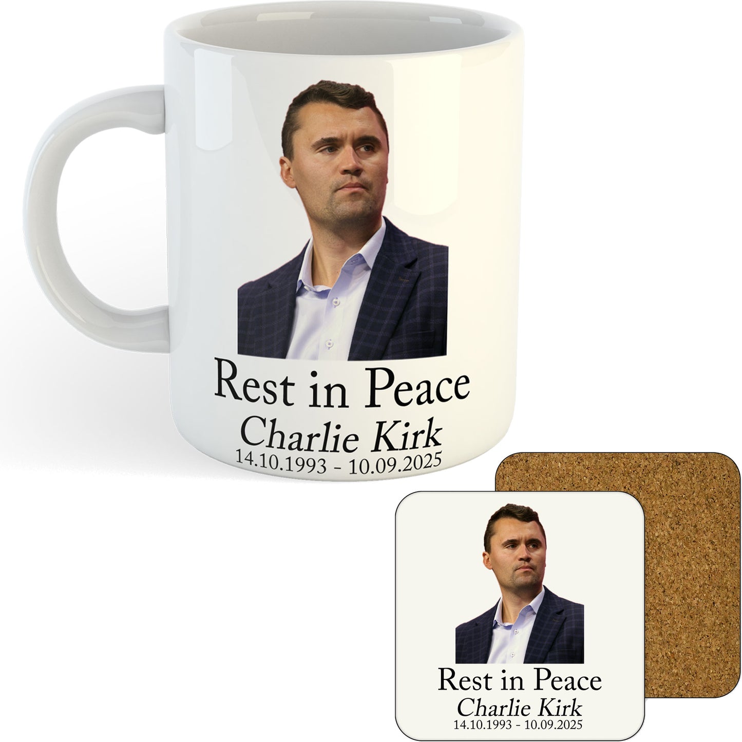 11oz Mug | RIP Charlie Kirk | Printed Funny Gift Idea Cup Tea Coffee
