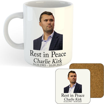 11oz Mug | RIP Charlie Kirk | Printed Funny Gift Idea Cup Tea Coffee