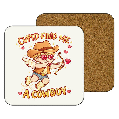 11oz Mug | Valentine's Cupid Find Me A Cowboy | Printed Funny Gift Idea Cup Tea Coffee