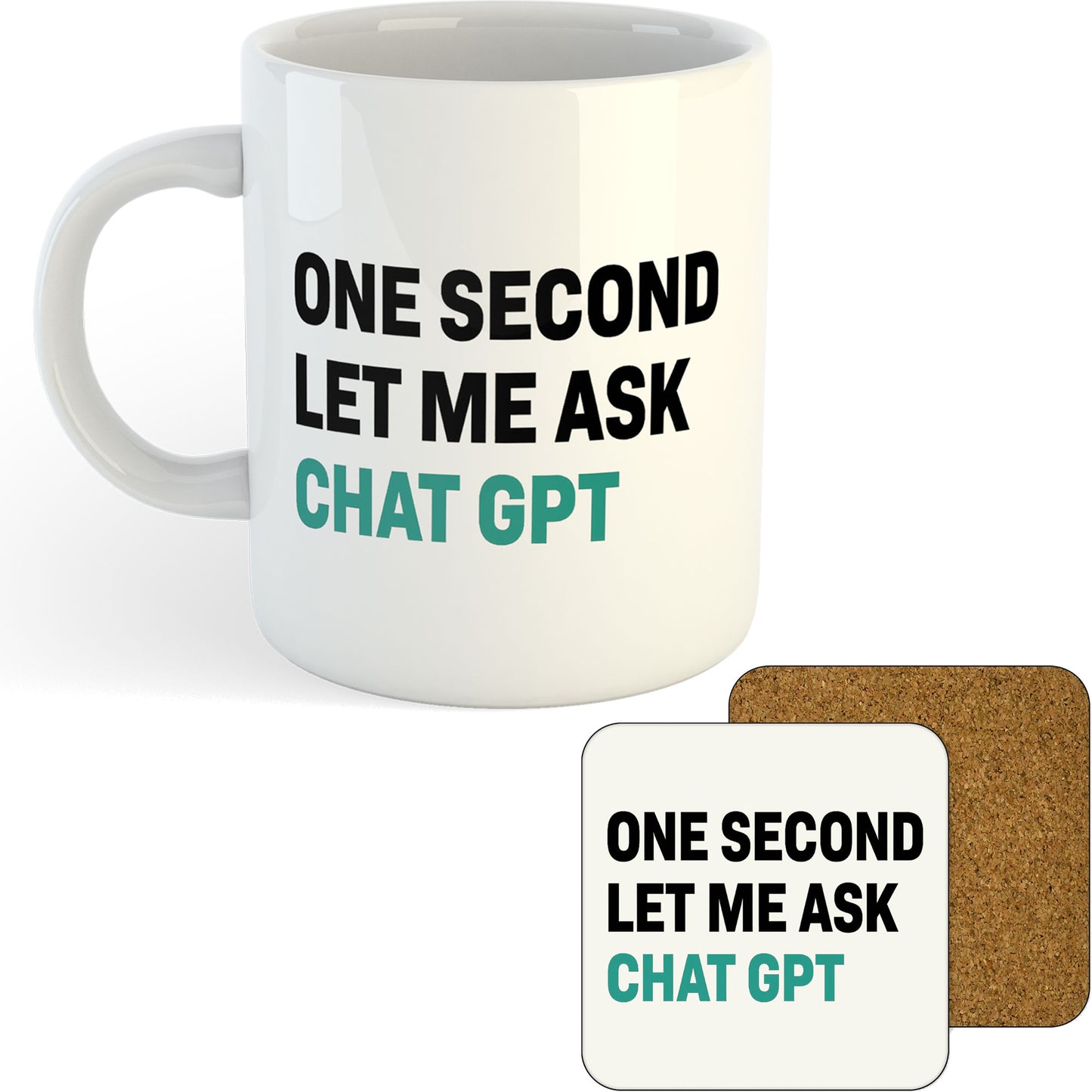 11oz Mug | Let Me Ask Chat GPT | Printed Funny Gift Idea Cup Tea Coffee