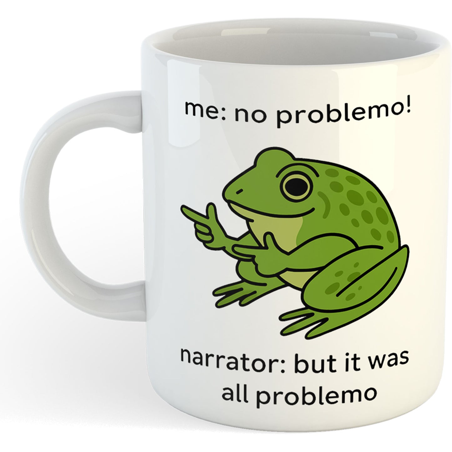 11oz Mug | No Problemo Frog | Printed Funny Gift Idea Cup Tea Coffee