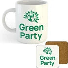 11oz Mug | Green Party Logo | Printed Funny Gift Idea Cup Tea Coffee